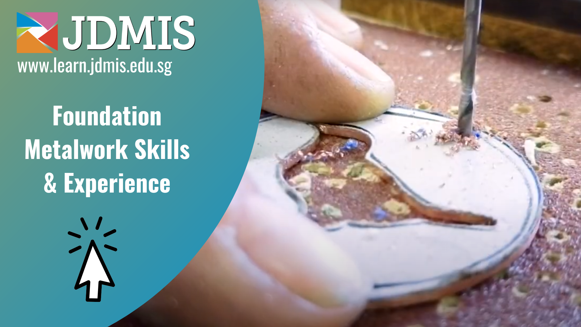 Jewellery Making Course - Intermediate Metalsmithing - JDMIS